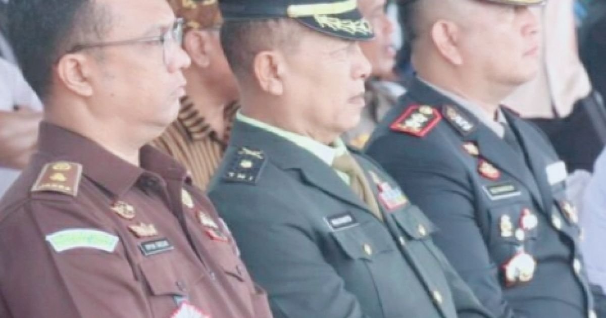 Kapolres Batu Bara AKBP Doly Nelson HH Nainggolan SM MH Menghadiri Upacara Peringatan Hari Bela Negara Ke 77