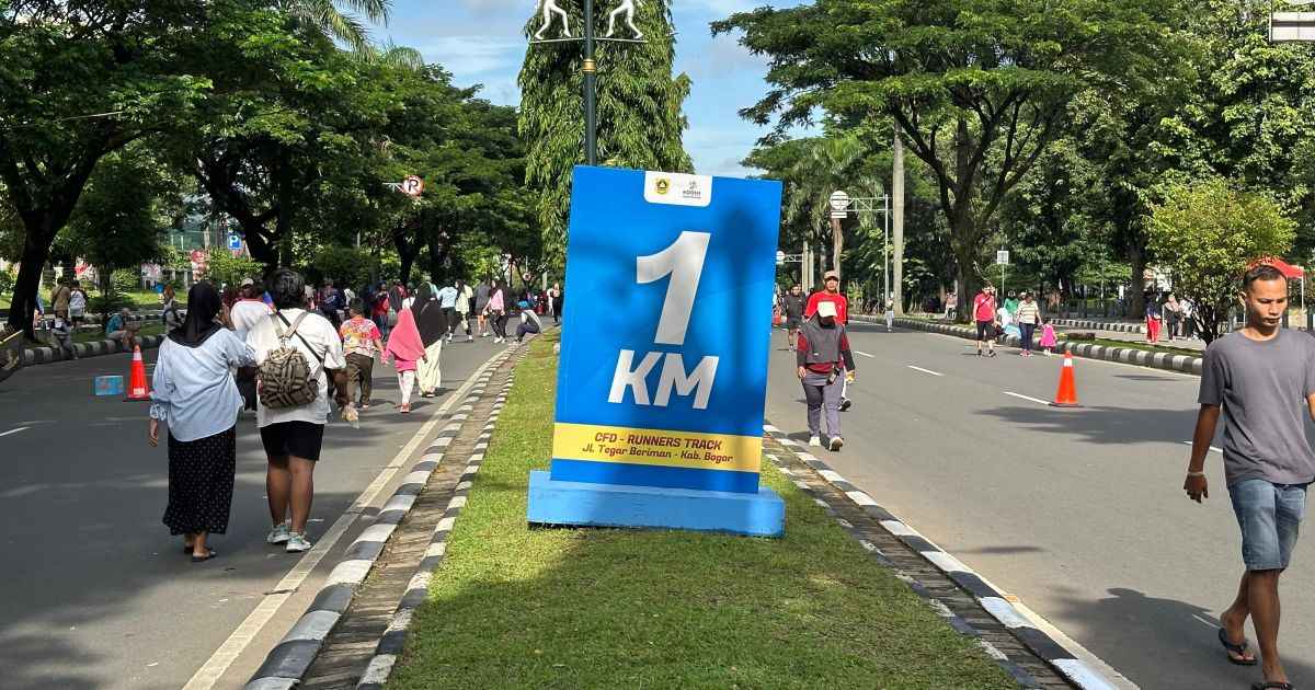 CFD Tegar Beriman Tuai Pujian Jadi Daya Tarik Warga Lintas Daerah