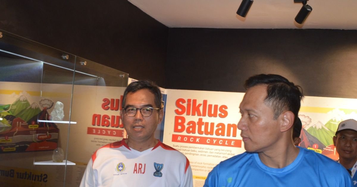 Menko AHY Kunjungi Pusat Informasi Geologi Geopark Bogor Halimun Salak