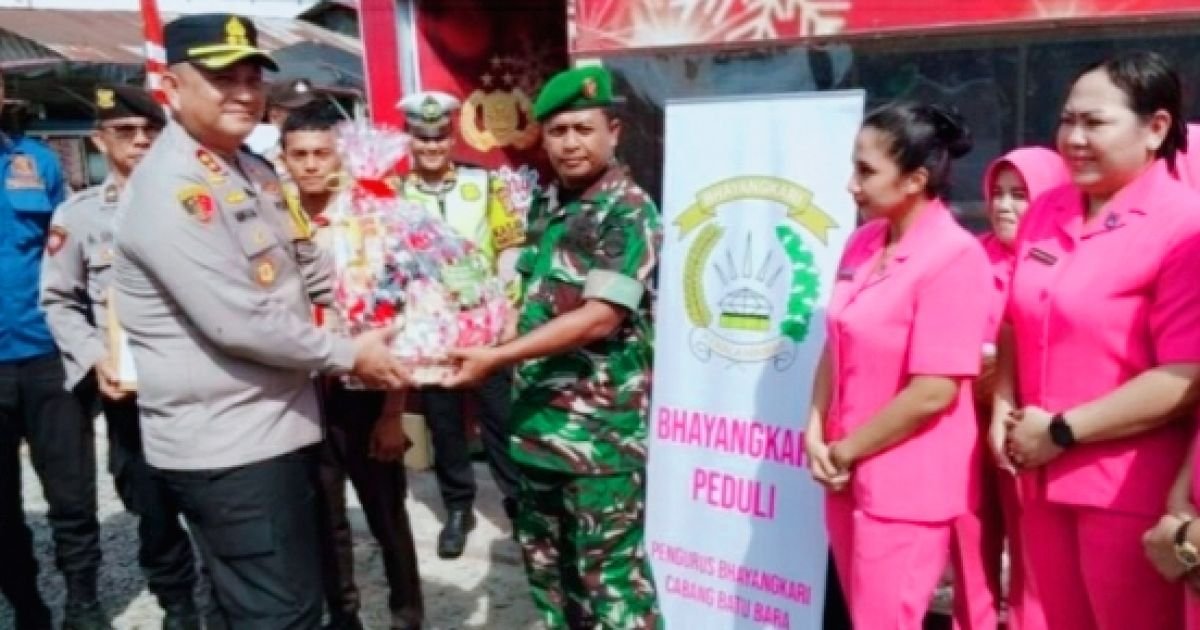 Kapolres Batu Bara Cek Sejumlah Pos Pam Dan Pos Yan Pastikan Kesiapan Personel
