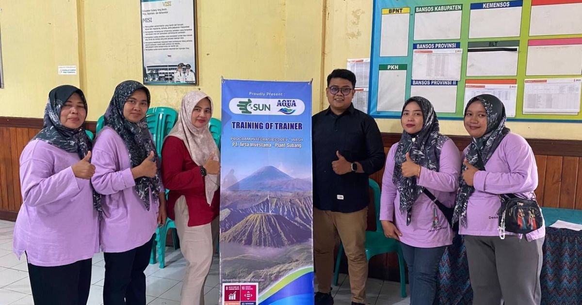 AQUA Subang Gelar TOT Koperasi Mandiri Jaya Abadi di Desa Darmaga, Cisalak