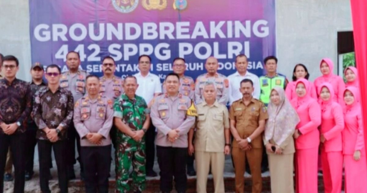 Kapolres Batu Bara Hadiri Acara Groundbeking 442 SPPG Polri Di Lima Puluh