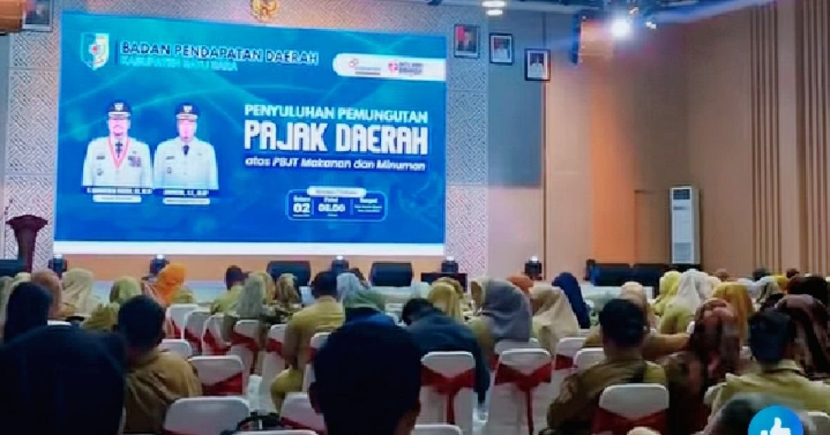 Bapenda Batu Bara Adakan Penyuluhan Pajak Daerah PBJT Makanan Dan Minuman