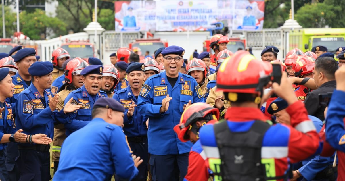 Bupati Bogor Sampaikan Apresiasi Atas Kinerja Damkar Kabupaten Bogor