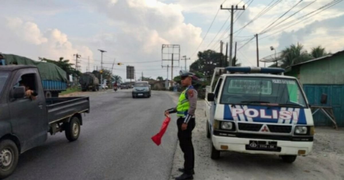 Satlantas Polres Batu Bara Intensifkan Patroli Kibas Disejumlah Titik Rawan Pelanggaran Lalin