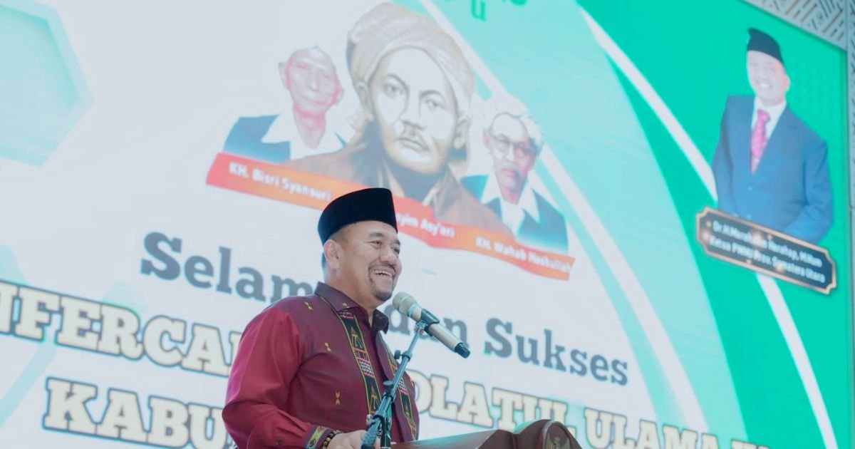 Bupati Batu Bara Hadiri Konferensi Pengurus Cabang IV NU Batu Bara