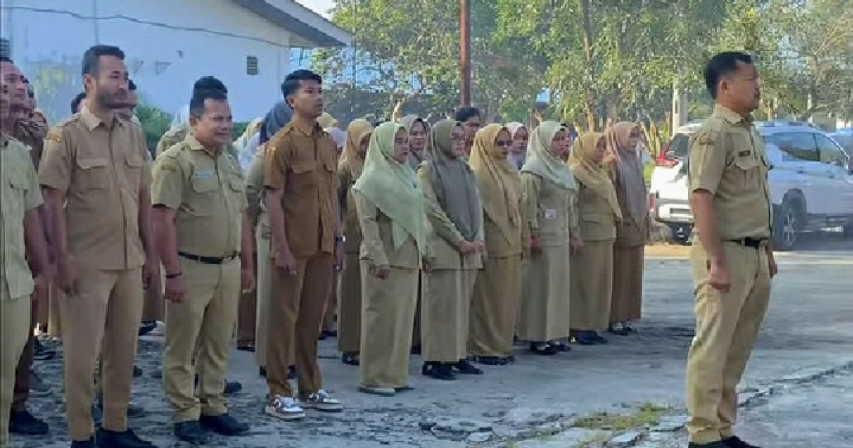 Bapenda Kabupaten Batu Bara Mengelar Apel Dipimpin Plt Dr Meilinda Suryati Lubis