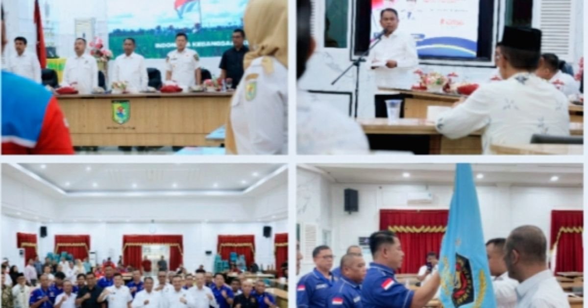 Sugiono Dikukuhkan Sebagai Ketua di Konferensi VI PWI Sergai