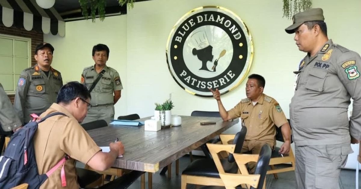 Pemko Pematangsiantar Periksa Bangunan Blue Diamond serta Warkop Agam Siantar