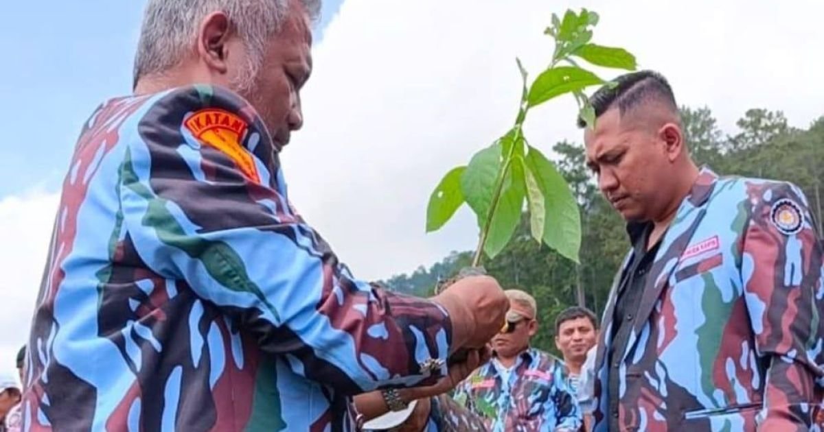 Lestarikan Alam, Keluarga Besar DPD IPK Pematangsiantar Lakukan aksi Tanam Pohon
