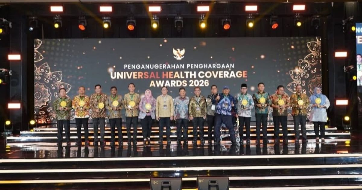 Wali Kota Wesly Terima Penghargaan UHC Award Tahun 2026