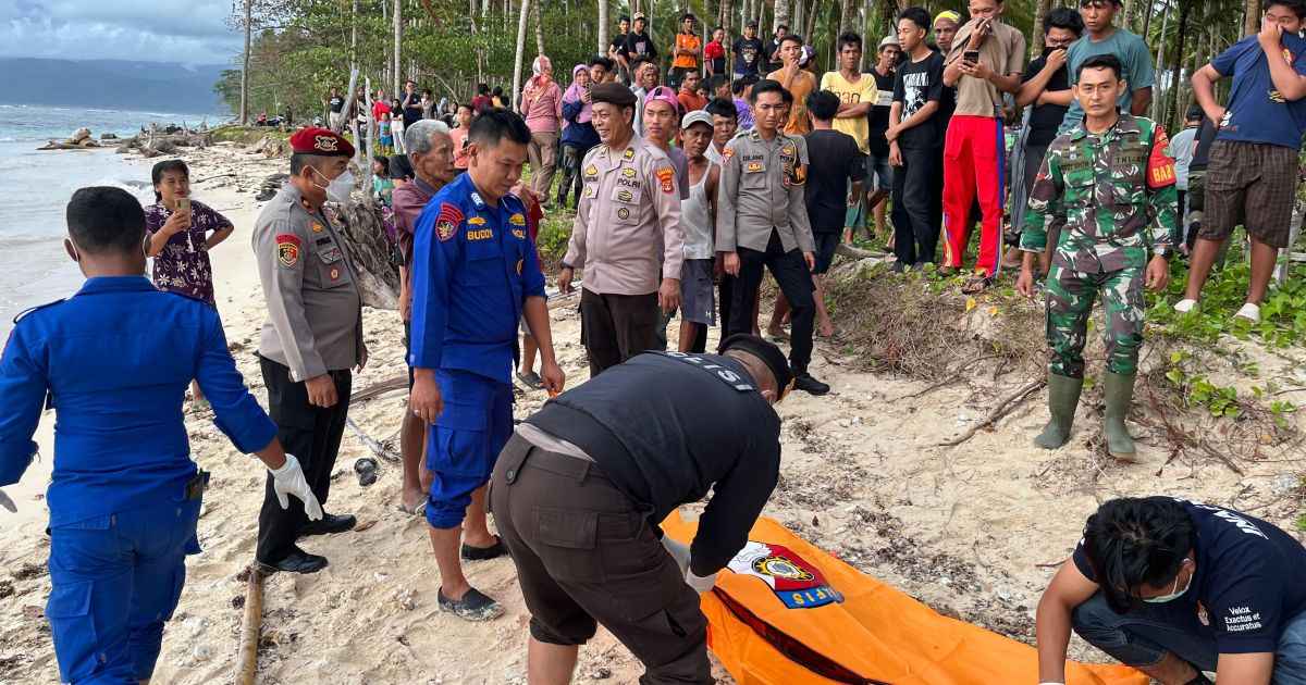 Polres Pesisir Barat Tangani Penemuan Mayat di Pantai Lantera Walur