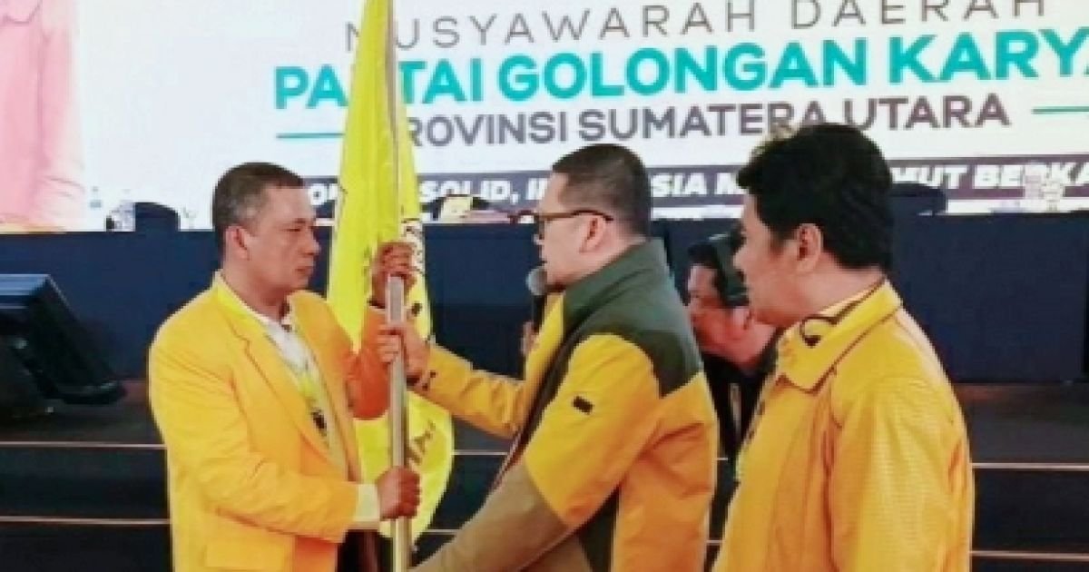 Andar Amin Harahap Resmi Ditetapkan Ketua DPD Golkar Sumut