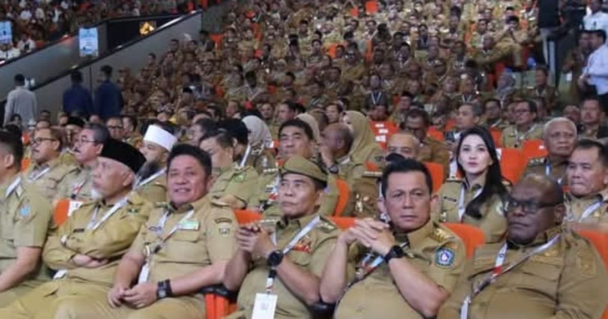 Wali Kota Wesly Hadiri Rakornas Bersama Presiden Prabowo Subianto di SICC Jawa Barat