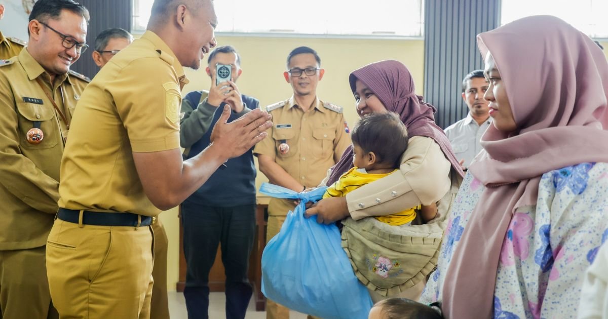 71 Anak di Bogor Selatan Dapat Bantuan Tambahan Gizi Selama Enam Bulan