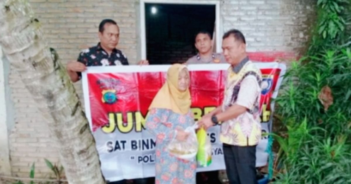 Polres Batu Bara Laksanakan Giat Jumat Berkah Kepedulian Sosial Kepada Masyarakat