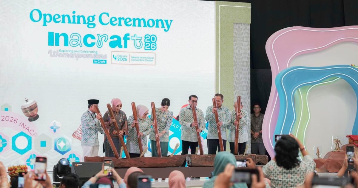 Ketua Dekranasda Batu Bara Hadiri Pembukaan Pameran INACRAFT 2026