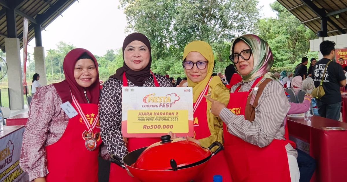 IKWI Sumut Juara Harapan II Lomba Masak Fiesta HPN 2026