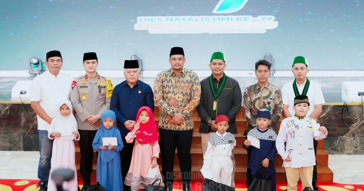 Bupati Batu Bara Hadiri Gebyar Insan Cita dan Puncak Milad HMI ke-79 Tahun