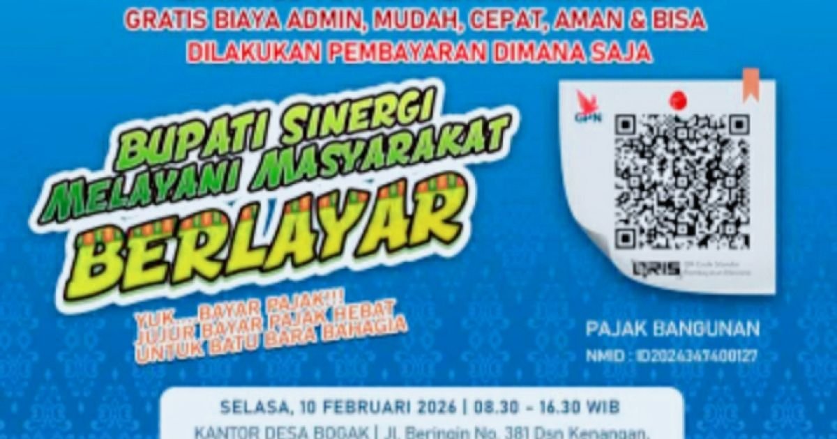 Bapenda Batu Bara Kini Bayar PBB -P2 Bisa Dengan Mudah Menggunakan QRIS