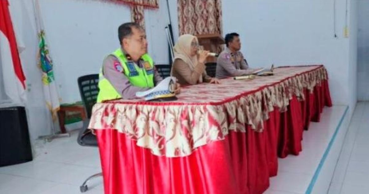 Satlantas Polres Batu Bara Edukasi Keselamatan Berlalulintas Oprasi Toba 2026 Bersama Kalangan Pelajar