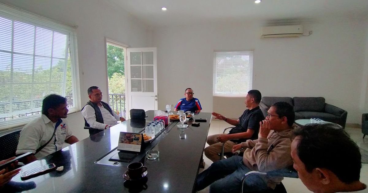 Plt Ketua DPD Perindo Kabupaten Bogor Konsolidasi dengan Ketua DPW Perindo Jawa Barat