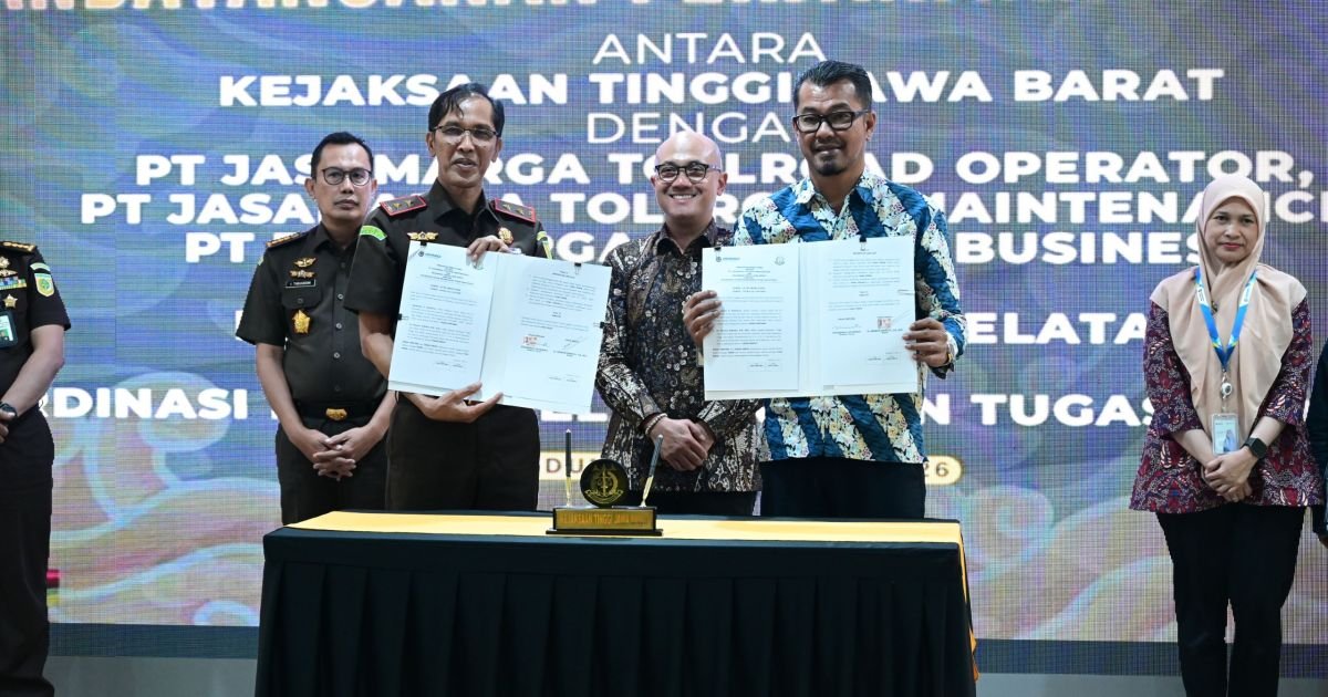 Penandatanganan Perjanjian Kerjasama Antara Kejati Jabar dengan PT. Jasamarga Group Kordinasi dalam Pelaksanaan Tugas dan Fungsi