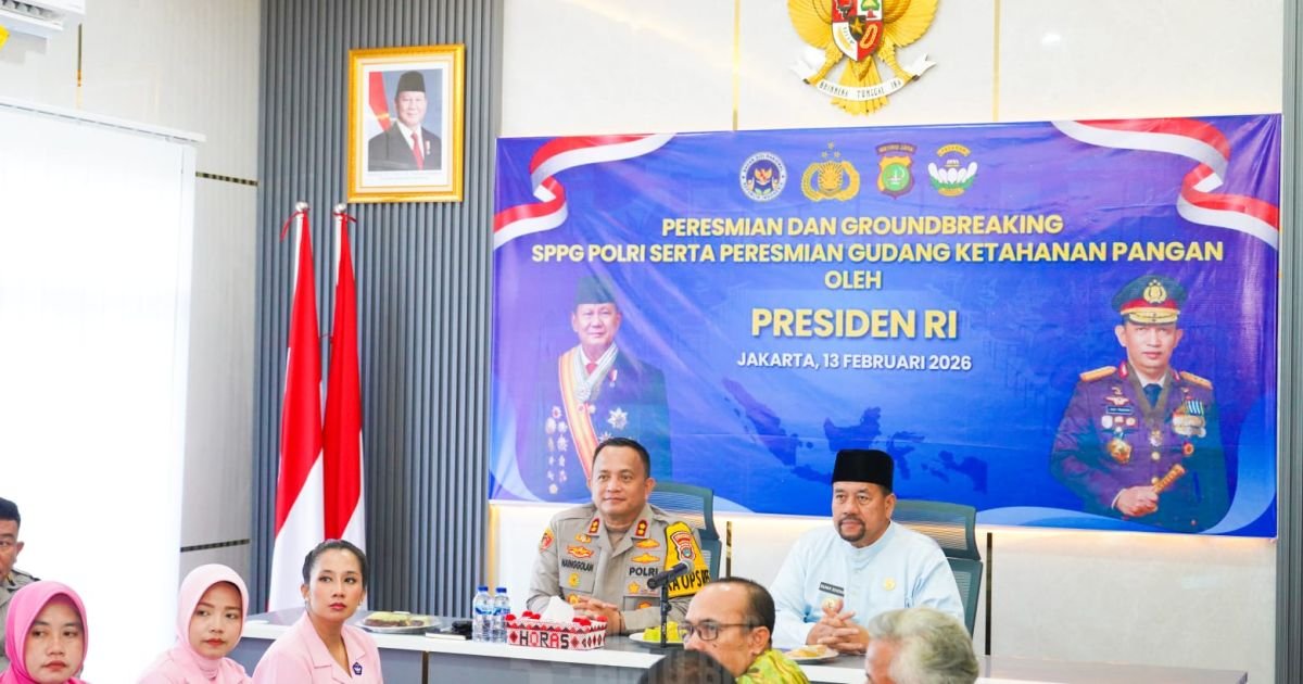 Bupati Batu Bara Ikuti Peresmian SPPG Serentak Seluruh Indonesia oleh Presiden RI