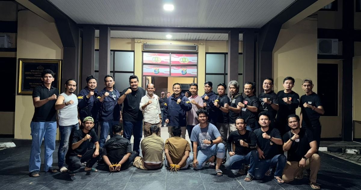 Pelaku Perampokan Bersenjata Api di Wilayah Tulang Bawang Lampung,Berhasil di Bekuk Tim Satresmob Mabes Polri