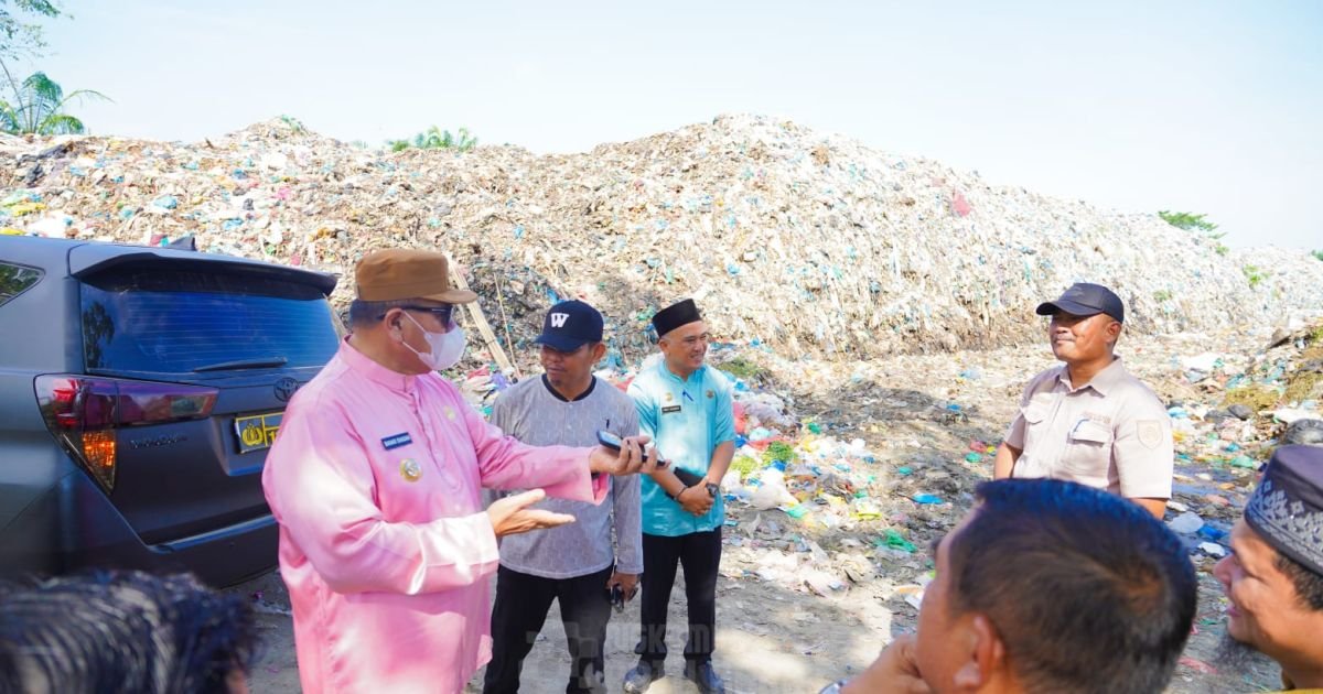 Bupati Batu Bara Tinjau TPA Pasar 8 Indrapura, Siapkan Relokasi ke Sei Balai