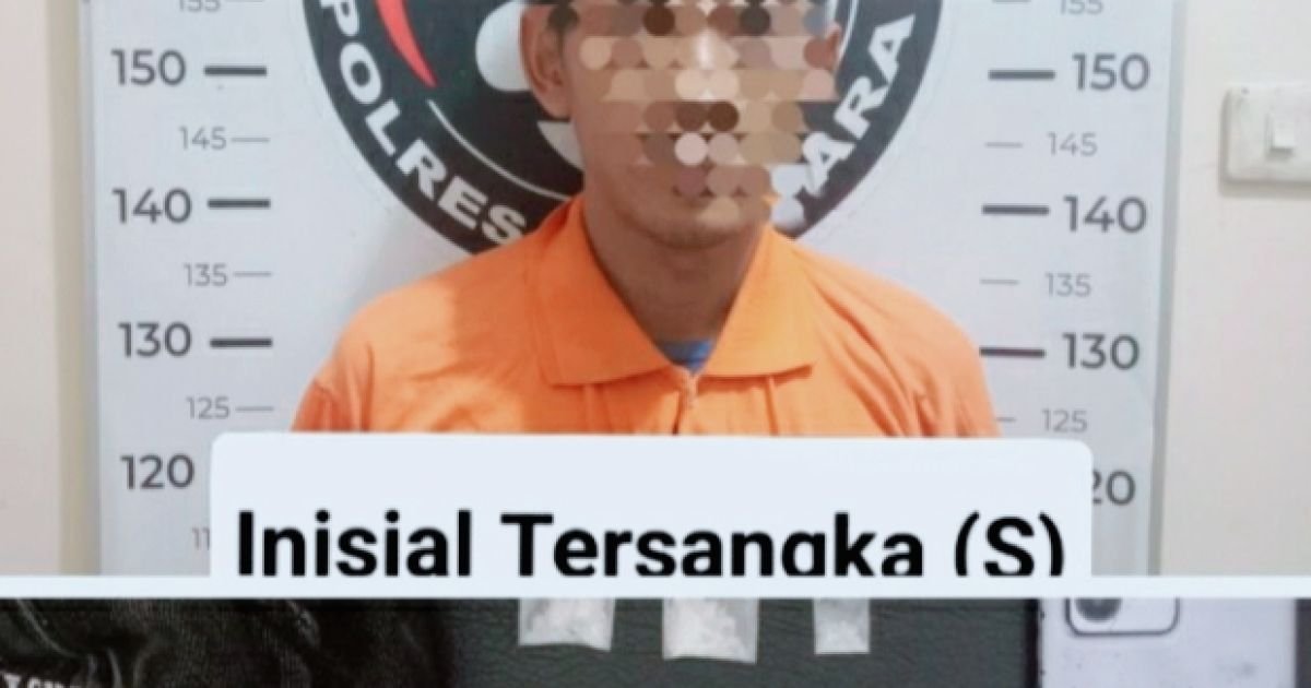 Satnarkoba Polres Batu Bara Amankan Satu Orang Penyalahgunaan Narkoba Di Desa Mangkai Baru