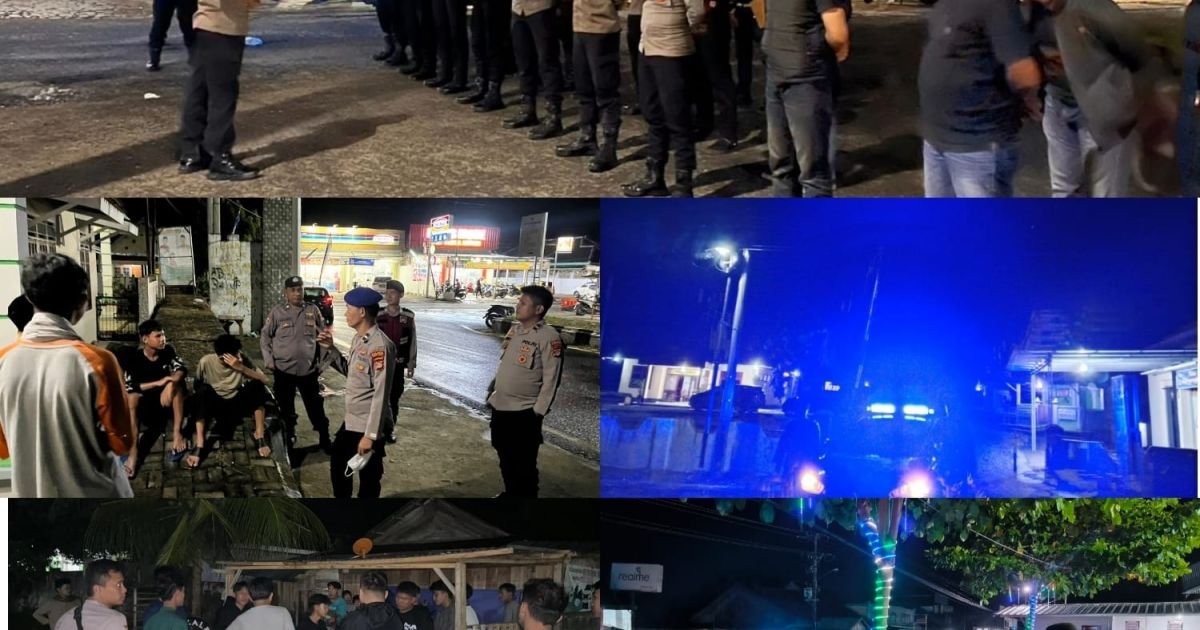 Demi Menjaga Situasi Kondusifitas, Kamtibmas di Bulan suci Ramadhan 1447 H,Polres Pesisir Barat Menggelar Patroli KRYD