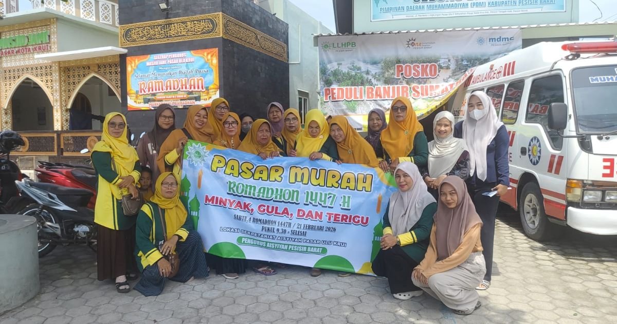 PD Aisyiyah Pesisir Barat Berbagi di Bulan Suci Ramadhan