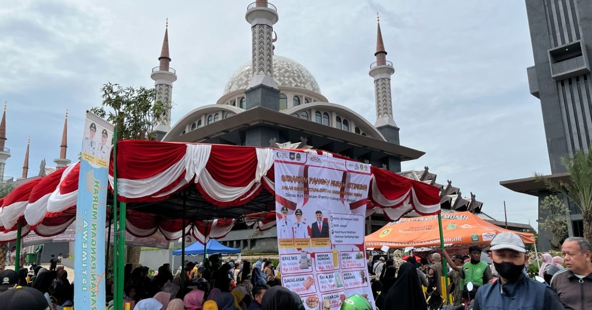 Pemkab Bogor Gelar GPM Istimewa, Bantu Warga Akses Sembako Murah dan Berkualitas di Bulan Ramadhan