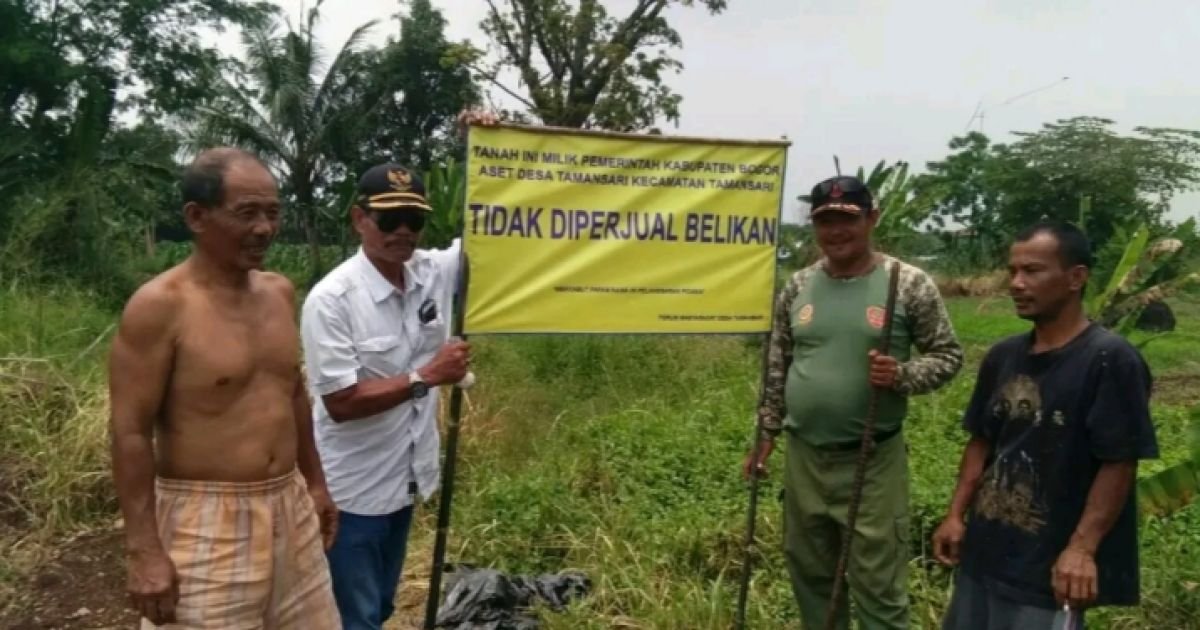 Akses Jalan Ditutup Pengembang Perumahan, Warga Desa Tamansari Protes