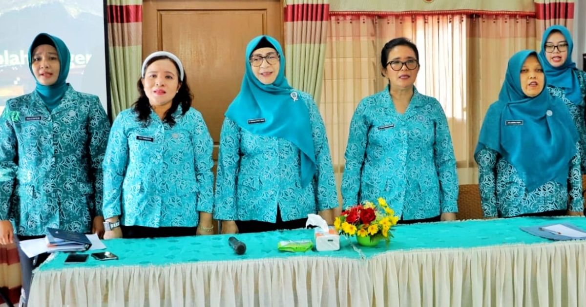 Pimpin Rakor TP PKK Kab Simalungun, Ny Hj Darmawati Anton Achmad Saragih: Laksanakan Tugas Dengan Ikhlas Dan Tanggungjawab