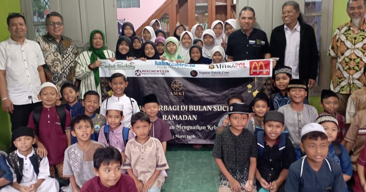 AMKI Berbagi di Bulan Suci, Hadirkan Kebahagiaan bagi Anak Yatim Yayasan Al-Kahfi