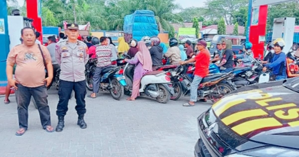 Jajaran Polres Batu Bergerak Cepat Monitoring SPBU Antisipasi Kelangkaan BBM