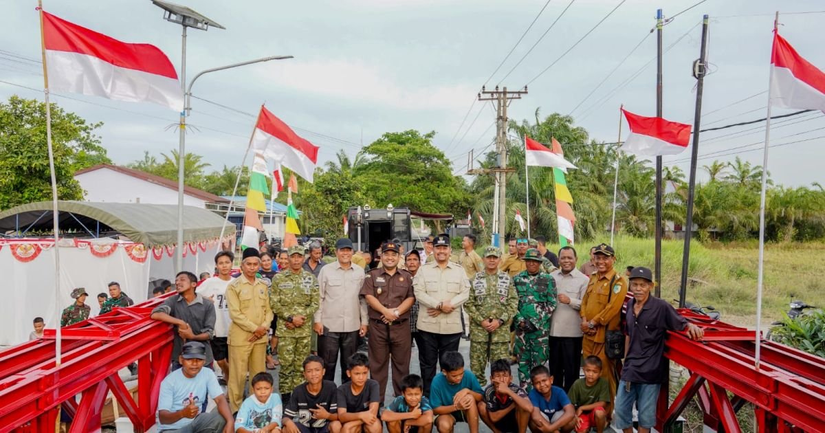 Bupati Batu Bara hadiri Launching 218 Jembatan Garuda oleh presiden RI, Perkuat Akses Infrastruktur Daerah