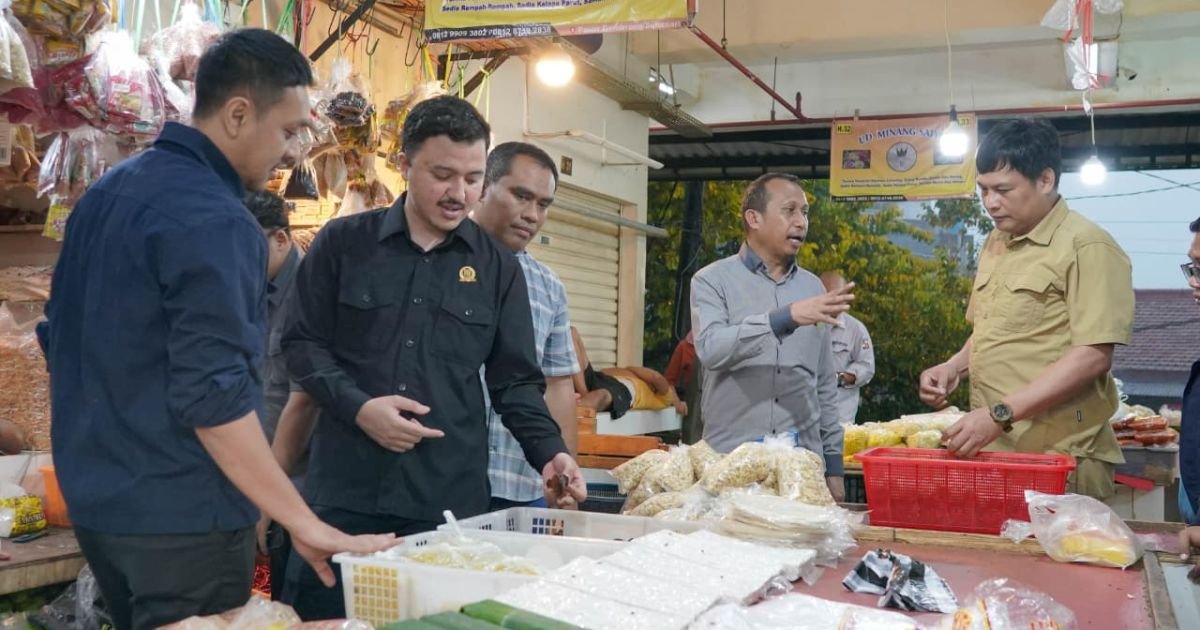 Pasar Gembrong Disorot Kenaikan Harga dan Akses Angkot,Saat Disidak oleh Komisi II DPRD Kota Bogor