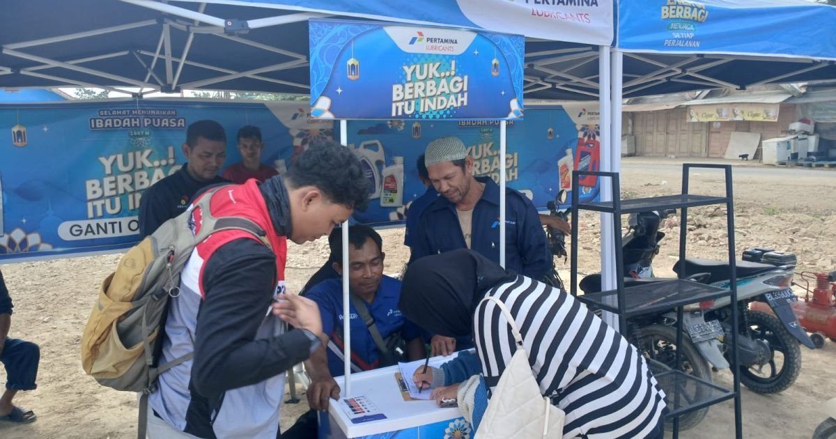 Pertamina Lubricants Gelar Ganti Oli Gratis untuk Warga Terdampak Banjir Aceh Tamiang