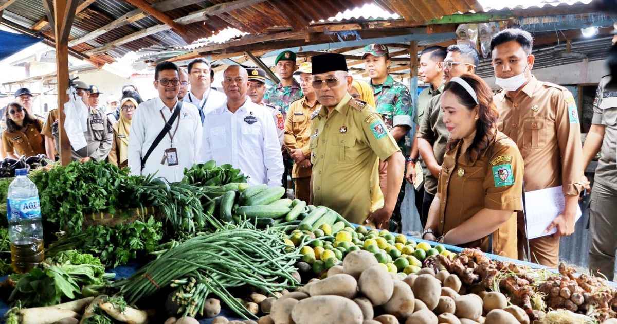 Hadapi Hari Raya Idul Fitri 1447 H/2026 M, Pemkab Simalungun Laksanakan Sidak Pasar