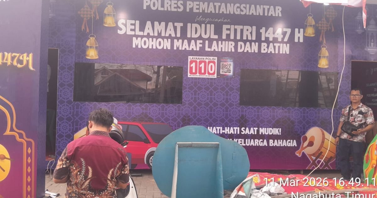 Ops Ketupat Toba 2026, Polres Pematang Siantar Periksa Randis Dan Kelengkapan Pribadi Personil