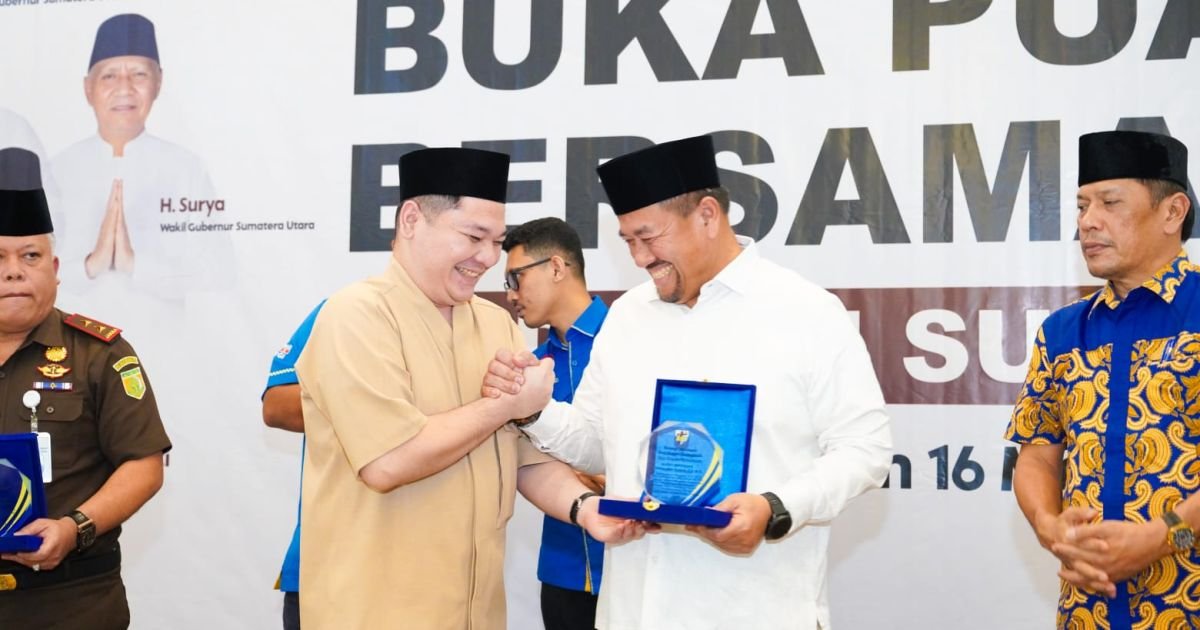 Pererat Silaturahmi Dengan Pemuda, Bupati Batu Bara Hadiri Buka Puasa Bersama DPD KNPI Sumut