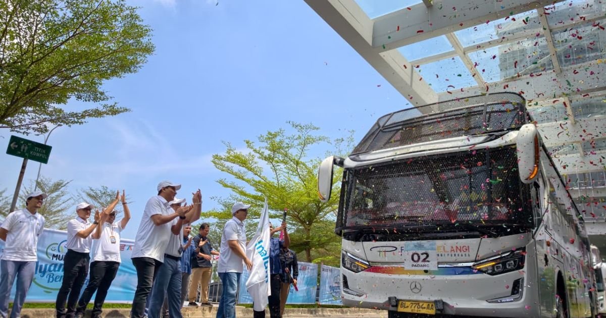 INALUM Berangkatkan 140 Peserta Mudik Gratis Ke Aceh,Padang dan Pekanbaru,Mudik Bersama BUMN 2026