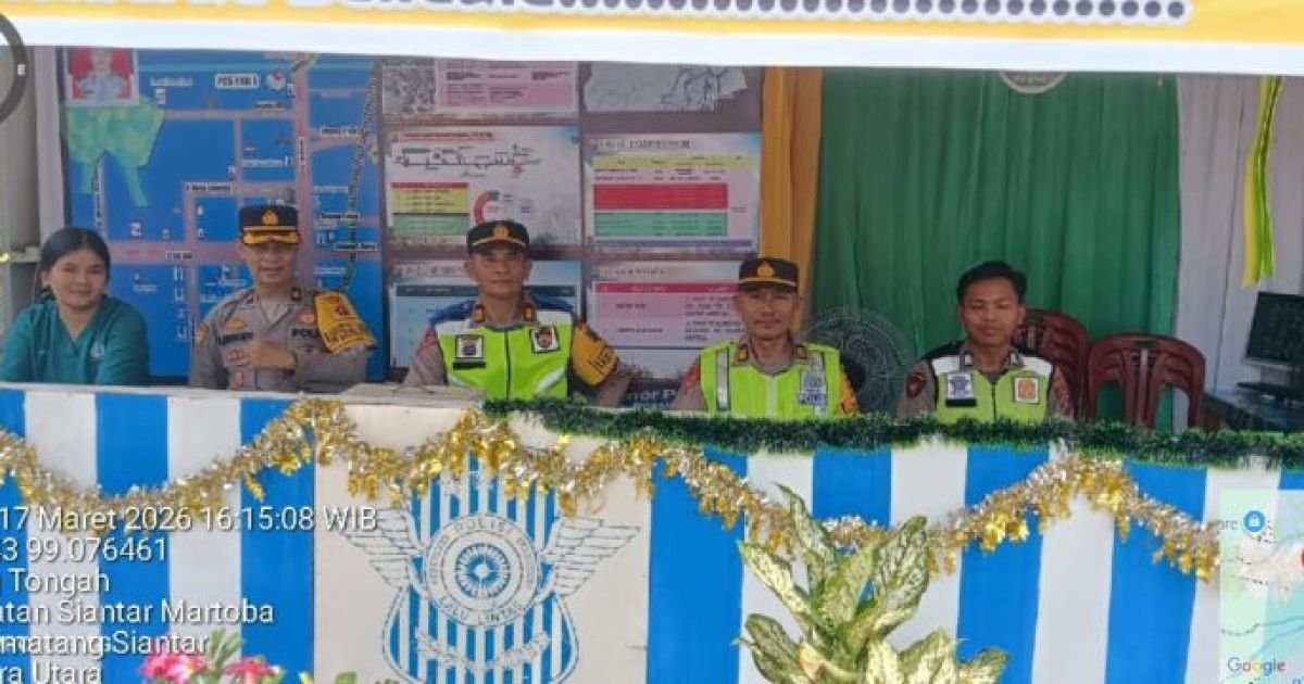 Pastikan Kesiapan Personil, Pamatwil Polres Pematangsiantar cek Di Pos Pam 1 Sigagak
