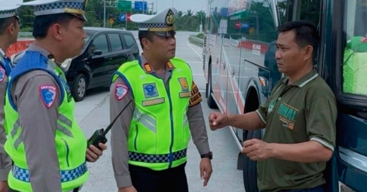 Satlantas Polres Batu Bara Tingkatkan Pengaman Arus Mudik Dan Balik H +2 Hari Raya 2026