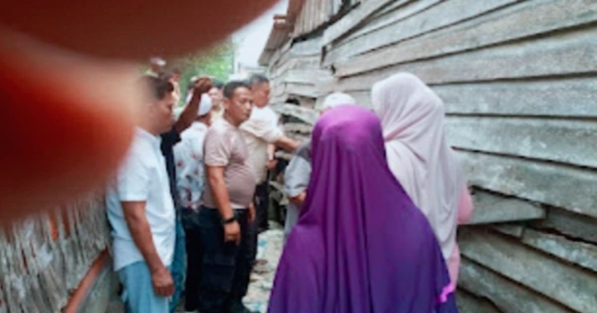 Angota Polsek Labuhan Ruku Polres Batu Bara Grebek Sarang Narkoba Pelaku  Melarikan Diri Dari Sergapan Polisi