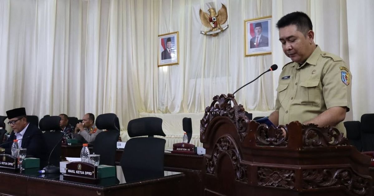 Rapat Paripurna DPRD Batu Bara Jawaban Bupati Terhadap Pandangan Umum Fraksi Atas Nota LKPJ