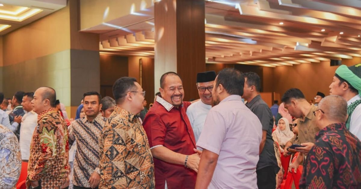 Bupati Batu Bara Hadiri Halalbihalal Yayasan Gerakan Sumut Bergiat Dan IKA MSP FISIP USU